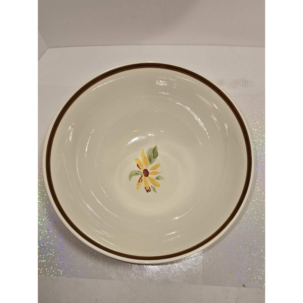 🌻 April Cornell Floral Ceramic Bowl 10" Cottagecore Farmhouse Serving EUC 🌻 - Picture 5 of 6